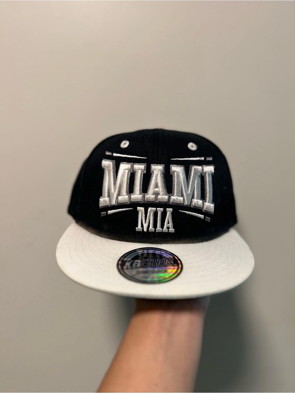 Vintage "Miami Mia" Streetwear Snapback